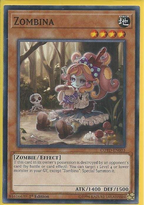 COTD-EN033 Zombina - Common