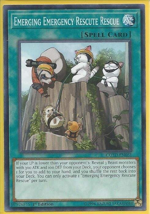 COTD-EN061 Emerging Emergency Rescute Rescue - Common