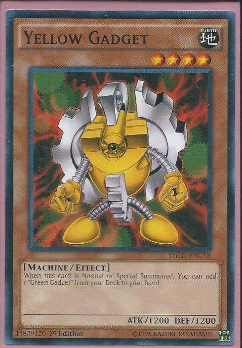 YGLD-ENC18 Yellow Gadget - Common