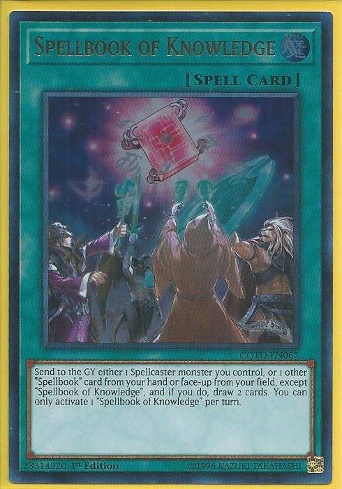 2tvni COTD-EN062 Spellbook Of Knowledge - Ultra Rare