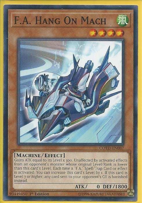 COTD-EN087 F.A. Hang On Mach - Common