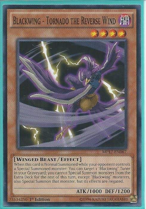 MP17-EN067 Blackwing - Tornado the Reverse Wind - Common