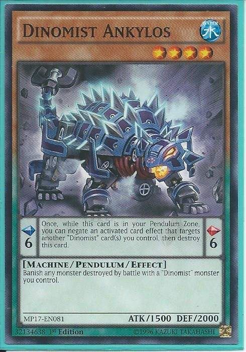 MP17-EN081 Dinomist Ankylos - Common