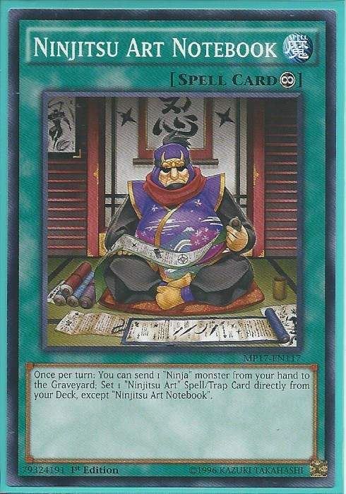 MP17-EN117 Ninjitsu Art Notebook - Common