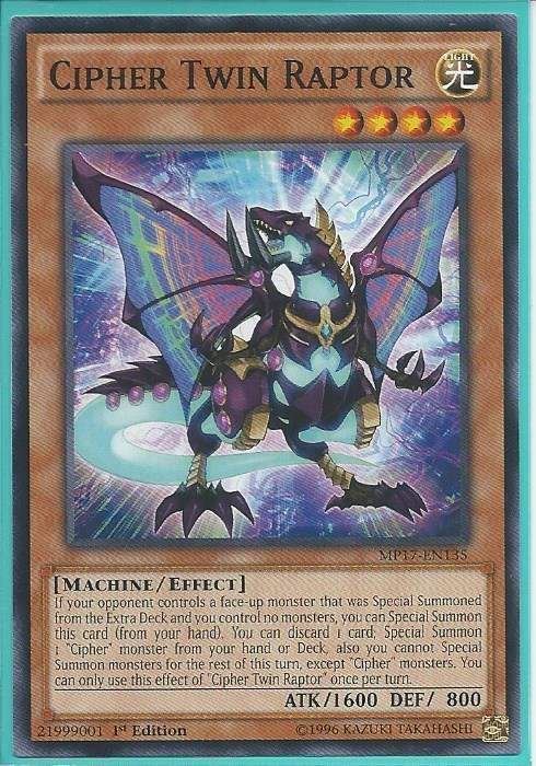 MP17-EN135 Cipher Twin Raptor - Common