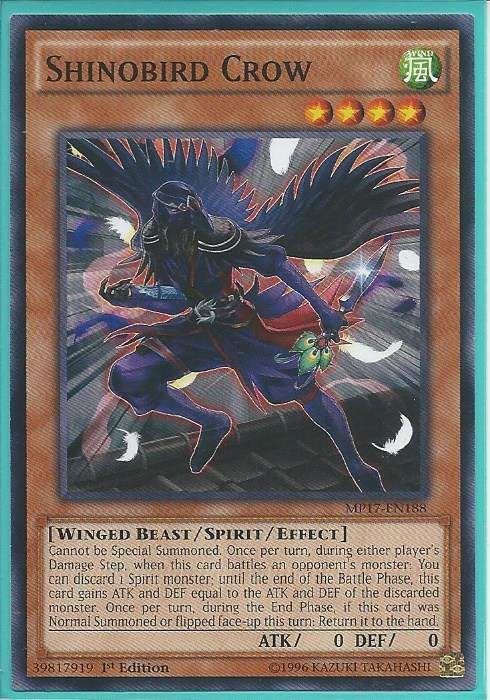 MP17-EN188 Shinobird Crow - Common