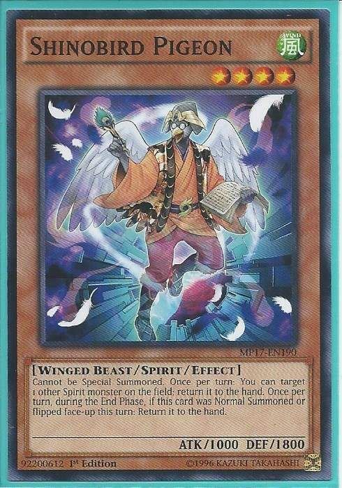 MP17-EN190 Shinobird Pigeon - Common