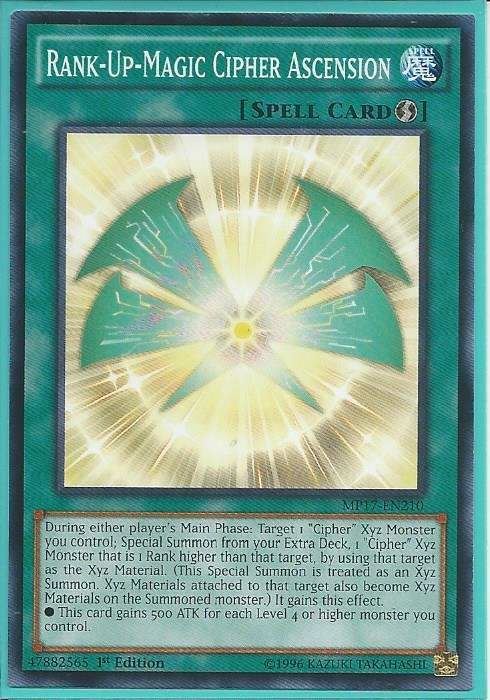 MP17-EN210 Rank-Up-Magic Cipher Ascension - Common