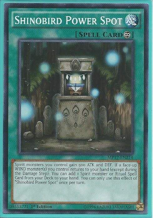 MP17-EN214 Shinobird Power Spot - Common