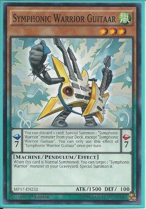 MP17-EN232 Symphonic Warrior Guitaar - Common