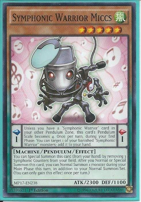 MP17-EN238 Symphonic Warrior Miccs - Common