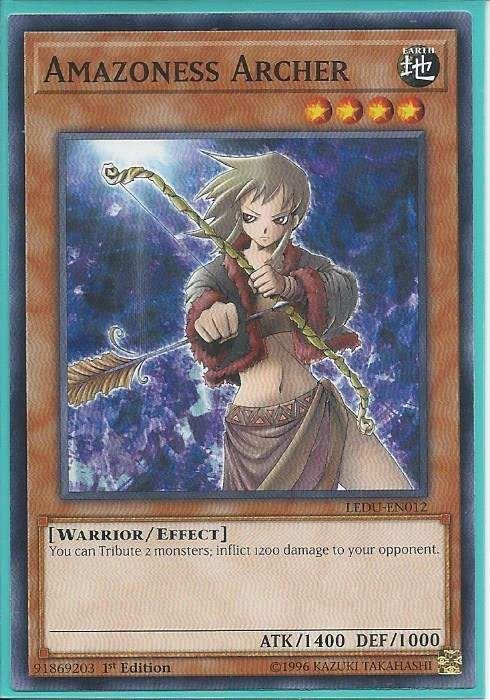 LEDU-EN012 Amazoness Archer - Common