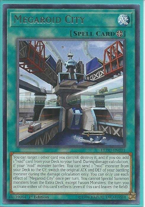 LEDU-EN031 Megaroid City - Rare