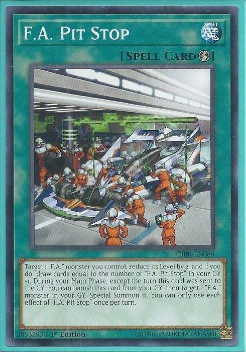 CIBR-EN089 F.A. Pit Stop – Common