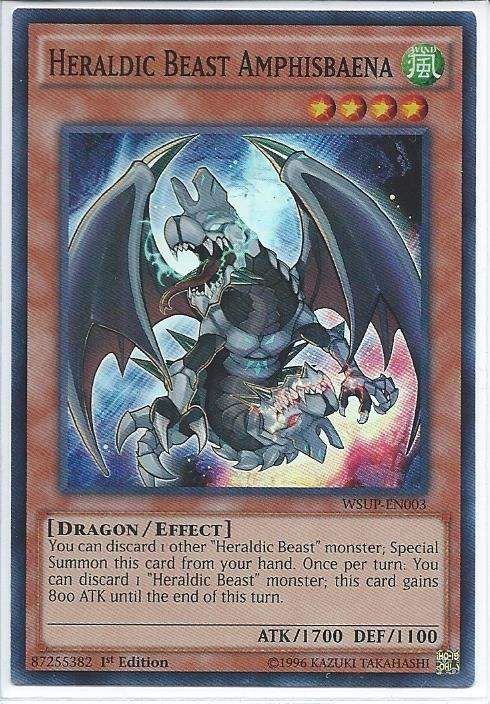WSUP-EN003 Heraldic Beast Amphisbaena – Super Rare