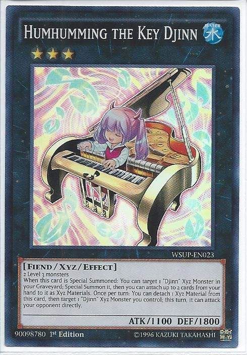 WSUP-EN023 Humhumming the Key Djinn – Super Rare