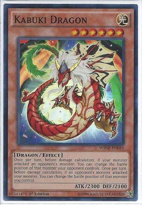 WSUP-EN049 Kabuki Dragon – Super Rare