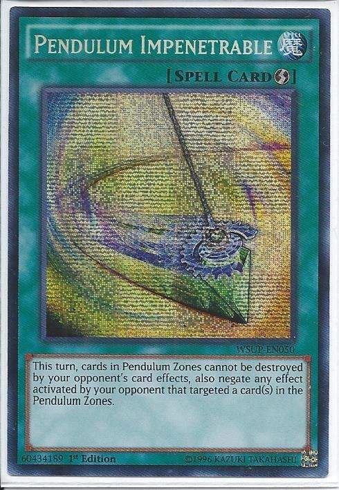 WSUP-EN050 Pendulum Impenetrable – Prismatic Secret