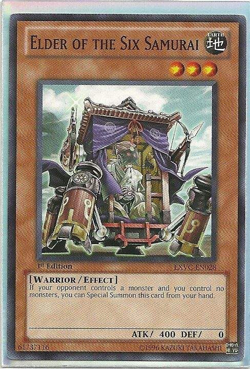 EXVC-EN028 Elder of the Six Samurai – Common