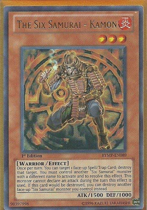 RYMP-EN089 The Six Samurai – Kamon – Ultra Rare
