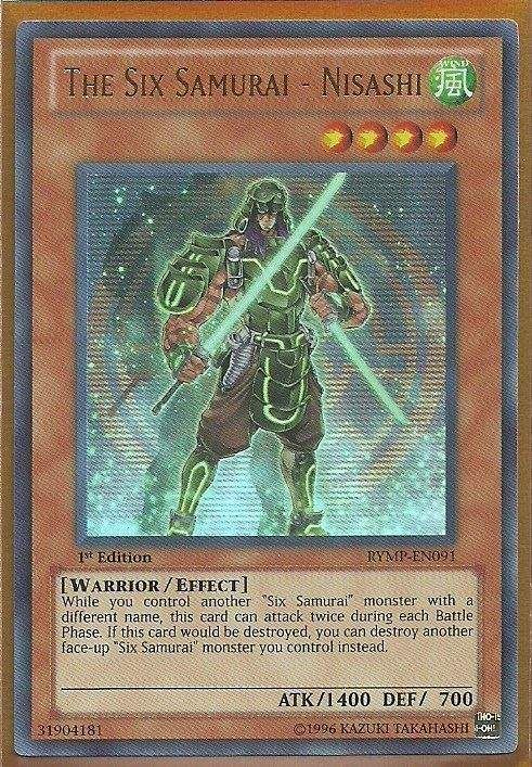 RYMP-EN091 The Six Samurai – Nisashi – Ultra Rare