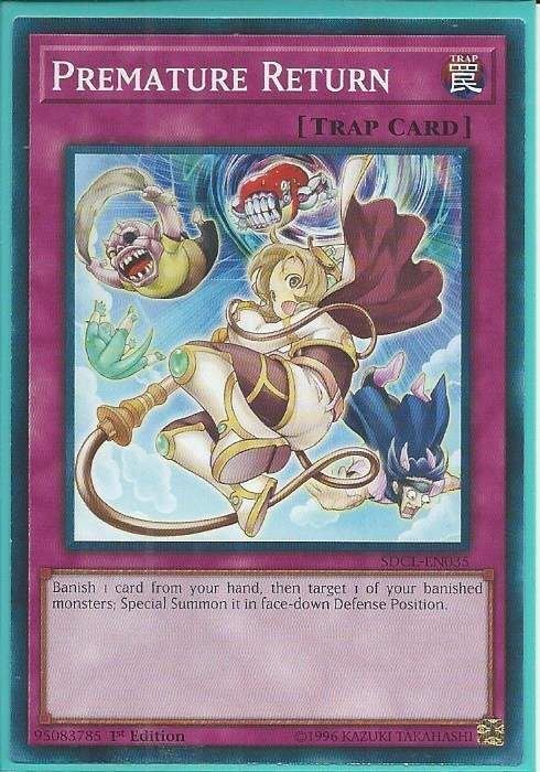 SDCL-EN035 Premature Return – Common