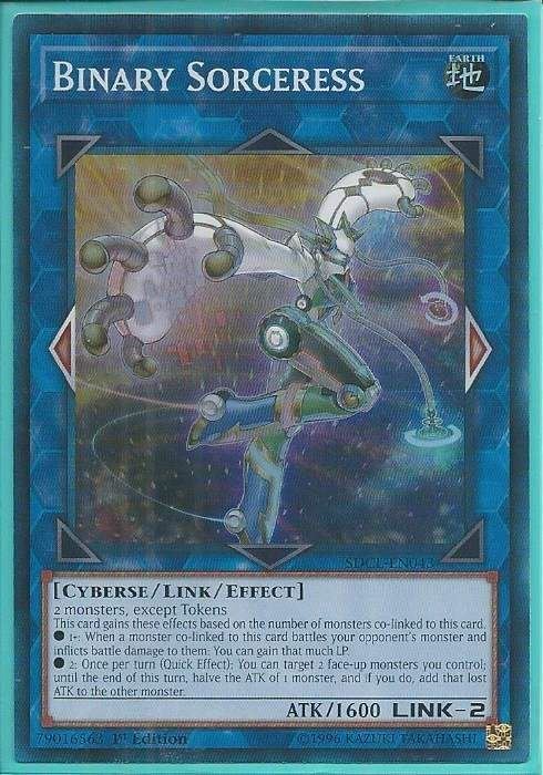 SDCL-EN043 Binary Sorceress – Super Rare