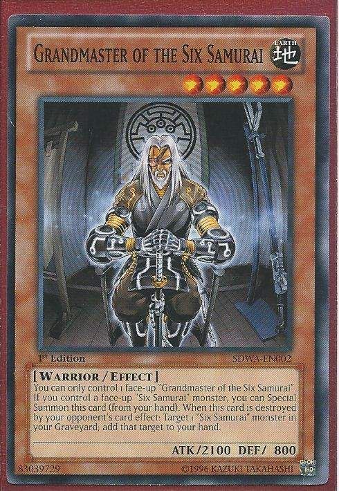 SDWA-EN002 Grandmaster of the Six Samurai – Common