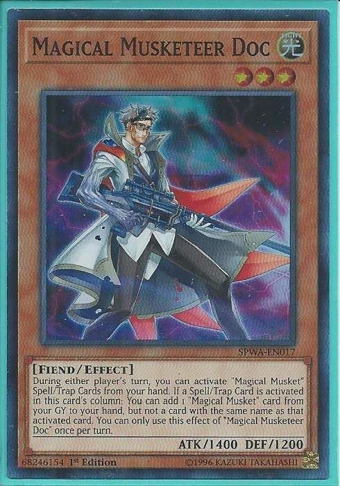 SPWA-EN017 Magical Musketeer Doc – Super Rare