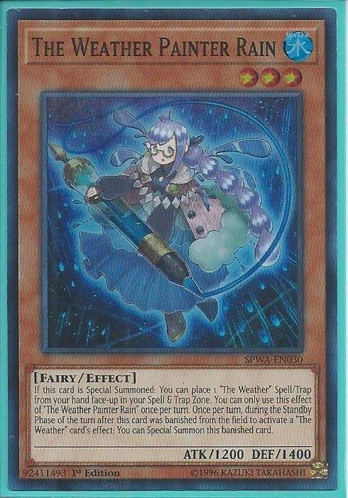 SPWA-EN030 The Weather Painter Rain – Super Rare