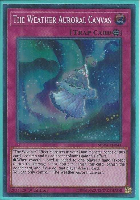 SPWA-EN041 The Weather Auroral Canvas – Super Rare
