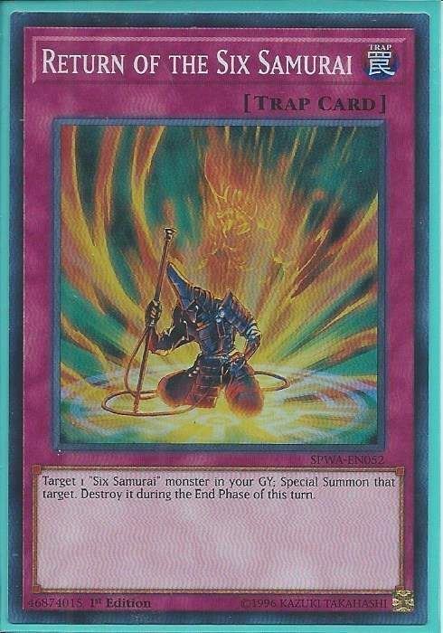 SPWA-EN052 Return of the Six Samurai – Super Rare