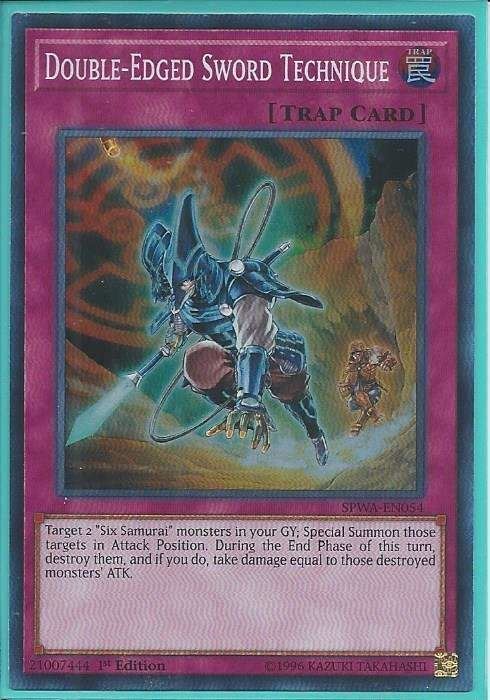SPWA-EN054 Double-Edged Sword Technique – Super Rare