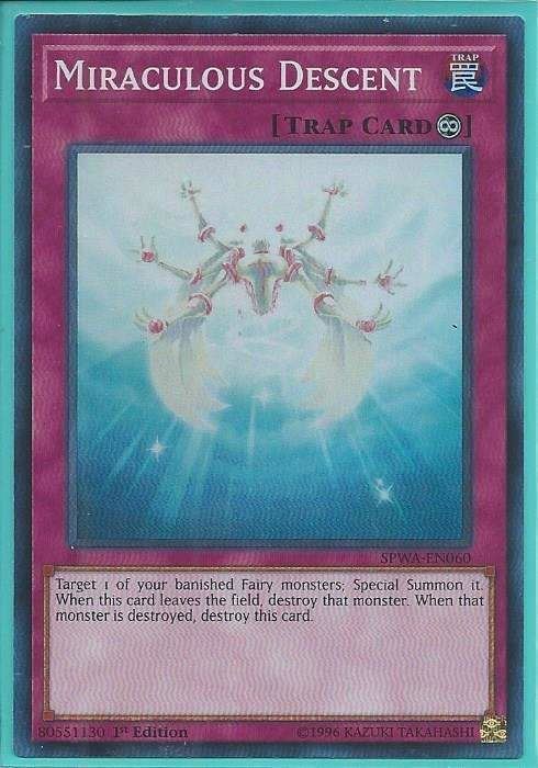 SPWA-EN060 Miraculous Descent – Super Rare