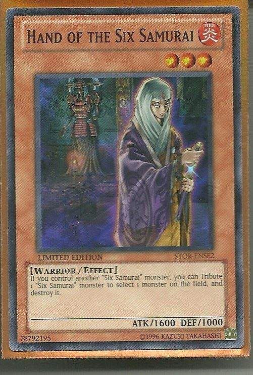 STOR-ENSE2 Hand Of The Six Samurai – SUPER RARE