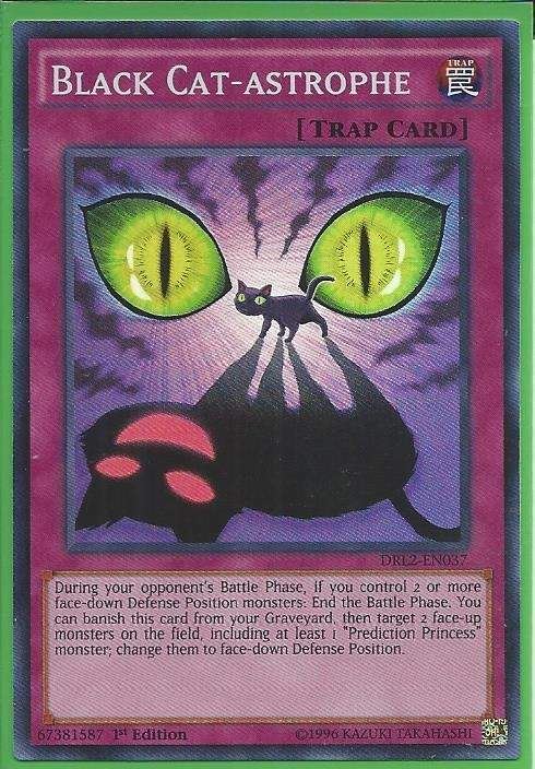 DRL2-EN037 Black Cat-Astrophe – Super Rare