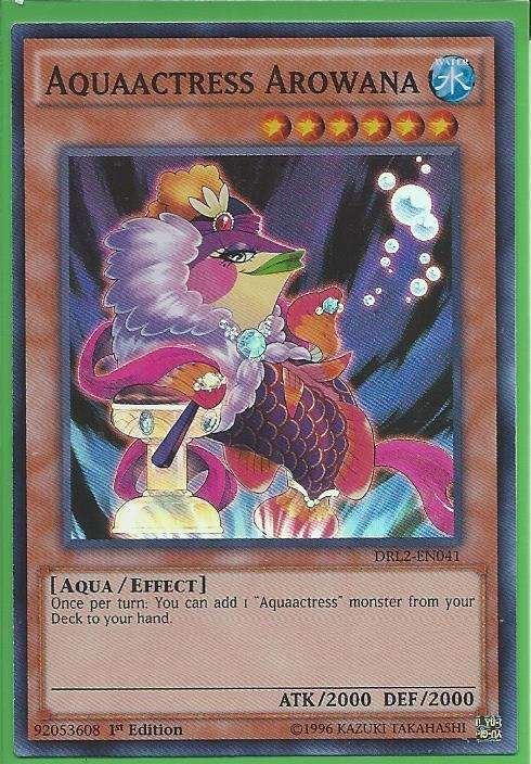 DRL2-EN041 Aquaactress Arowana – Super Rare