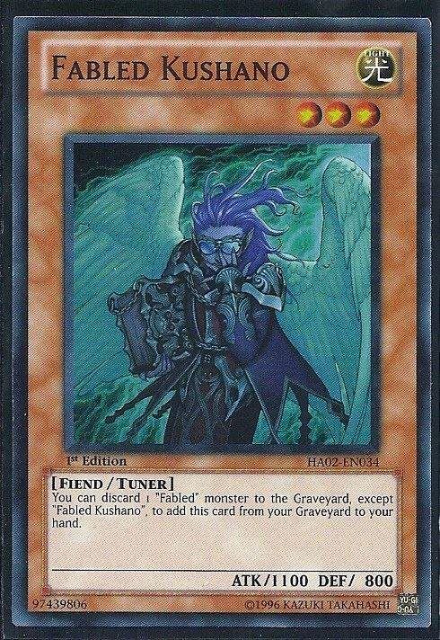 HA02-EN034 Fabled Kushano SUPER RARE
