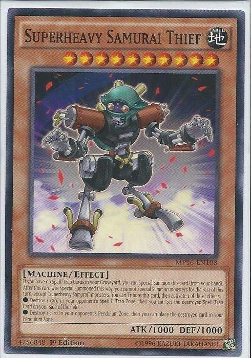 MP16-EN108 Superheavy Samurai Thief – Common