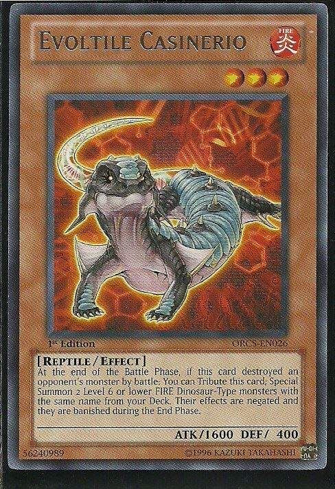 ORCS-EN026 Evoltile Casinerio – Rare