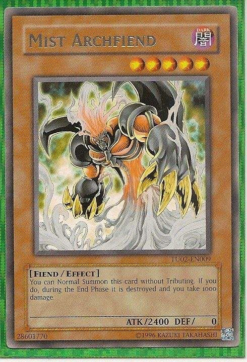 TU02-EN009 Mist Archfiend – RARE