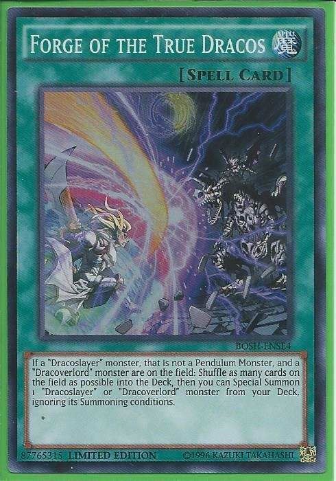 BOSH-ENSE4 Forge of the True Dracos – Super Rare