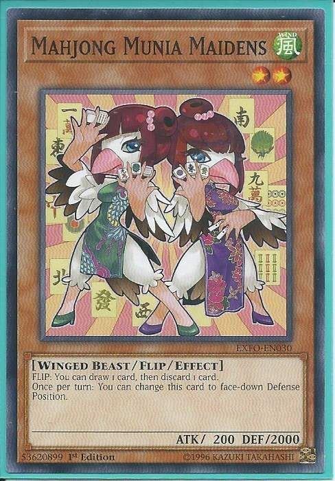 EXFO-EN030 Mahjong Munia Maidens – Common