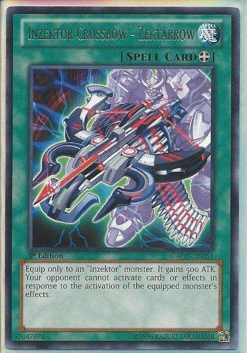 GAOV-EN061 Inzektor Crossbow – Zektarrow – Rare