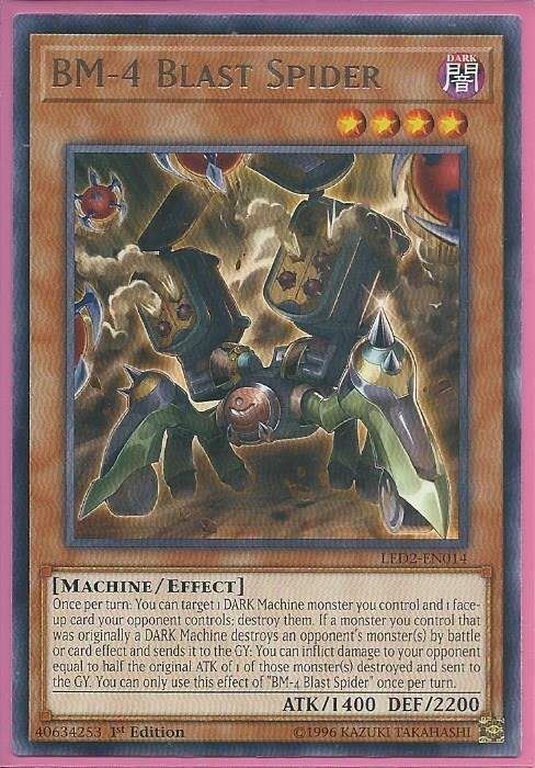 LED2-EN014 BM-4 Blast Spider – Rare