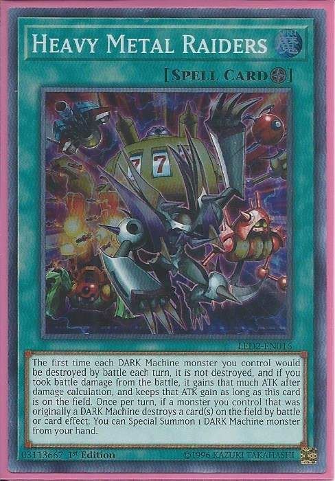 LED2-EN016 Heavy Metal Raiders – Super Rare