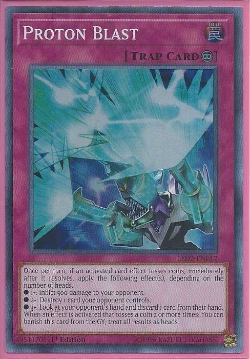LED2-EN017 Proton Blast – Super Rare