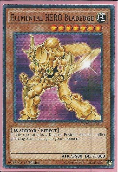 SDHS-EN009 Elemental HERO Bladedge – Common