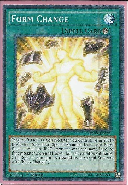 SDHS-EN020 Form Change – Common