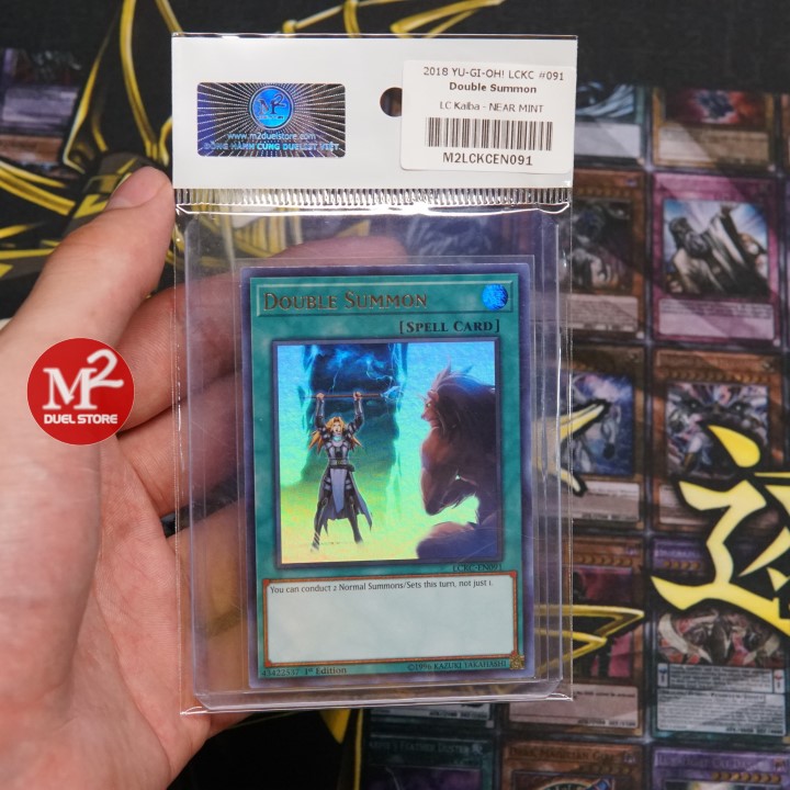 LCKC-EN091 Double Summon – Ultra Rare - Bảo quản theo tiêu chuẩn M2SCCQ